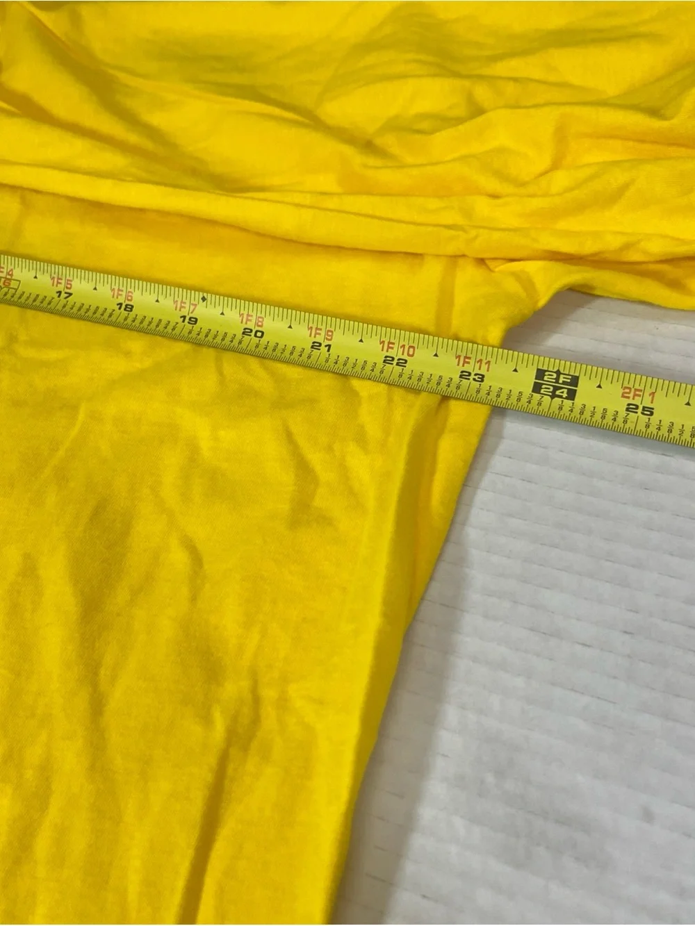 The North Face Long Sleeve Men's Crew Neck Tee Shirt Lightning Yellow XL NWT